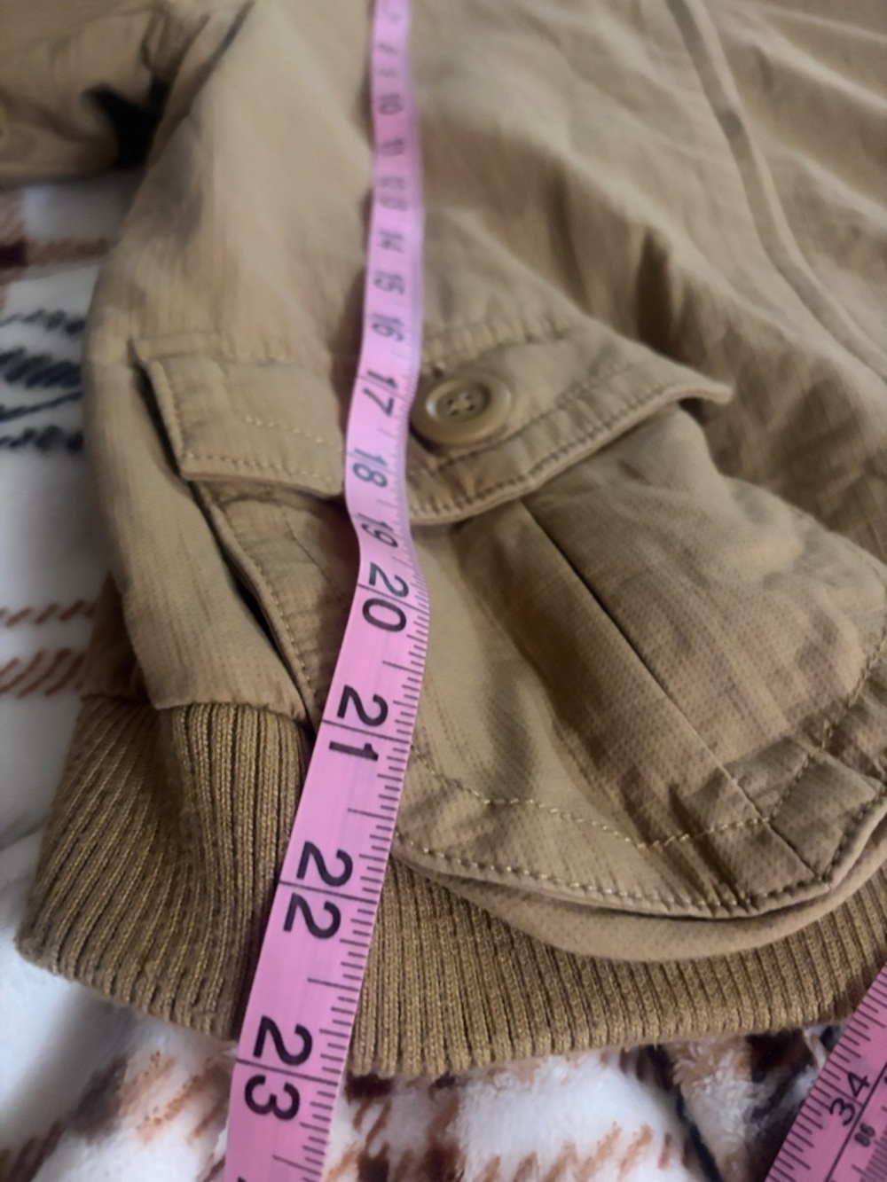 Like new vintage 2006 Old Navy  Bomber Jacket size M/L. Carhartt brown. So cool - Picture 13 of 14